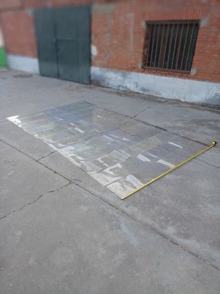 Cortinas plástico nave, 25€ las 6 cortinas