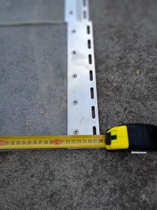 Cortinas plástico nave, 25€ las 6 cortinas