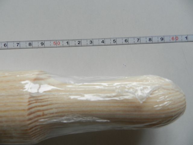 Rodillo de cocina en madera 60 cm de longitud
