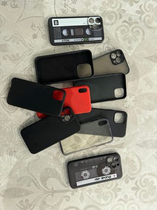 Lote 12 fundas APPLE  PRO MAX