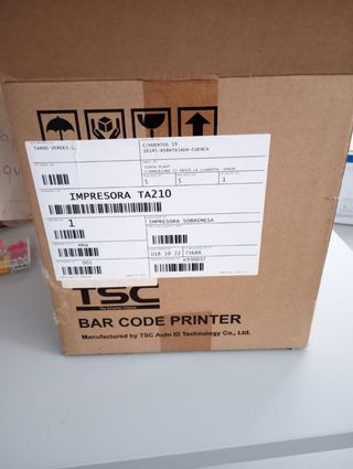 Impresora etiquetas y códigos de barras 