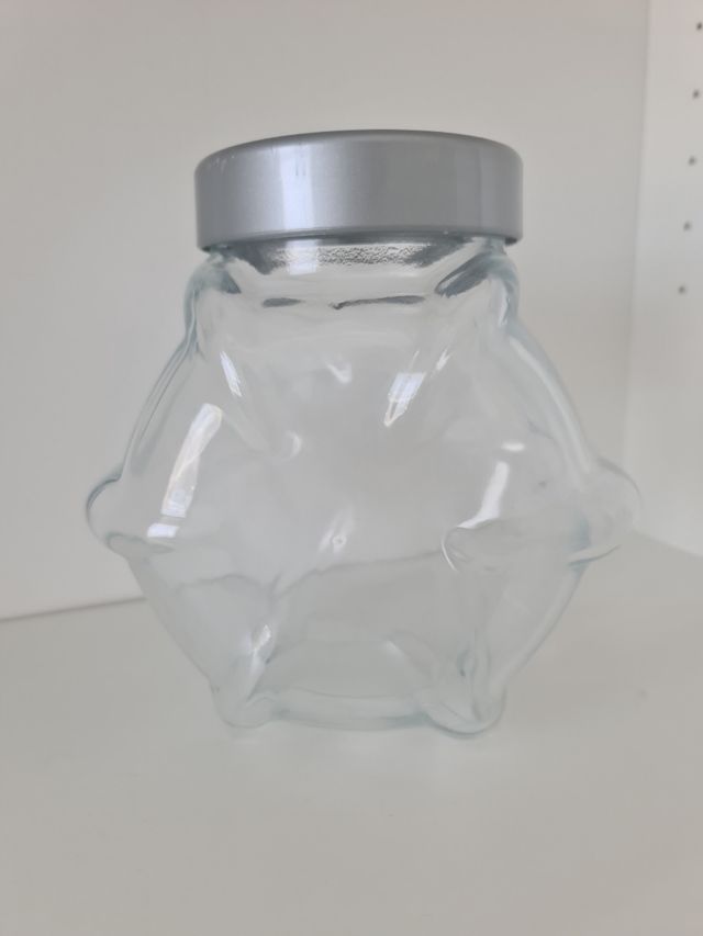 Adorno tarro cristal