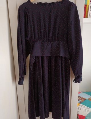 Vestido semilargo de H&M 