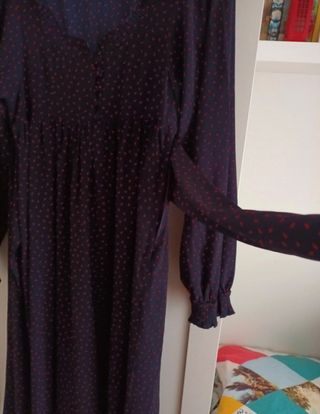Vestido semilargo de H&M 
