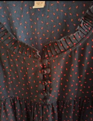 Vestido semilargo de H&M 