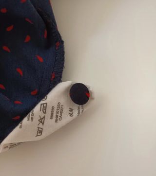 Vestido semilargo de H&M 