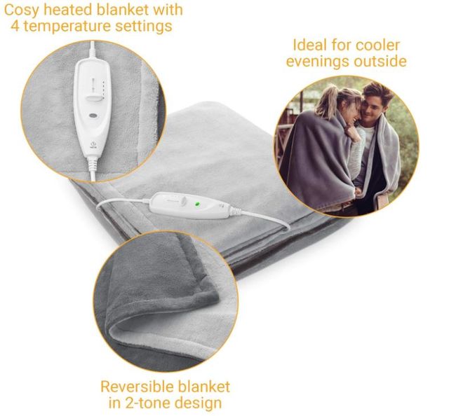 Manta electrica HB 675 XXL NUEVA A ESTRENAR