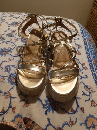 Sandalias plataforma 39