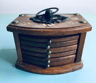 Sottobicchieri montagna vintage 1980