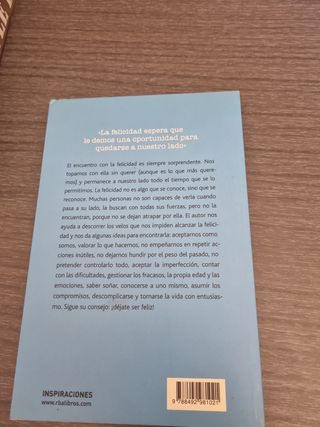 Libro "Déjate ser feliz"