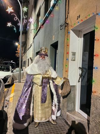 vestuario disfraz Rey mago 