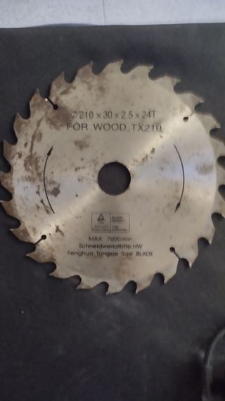 lote Hoja sierra circular