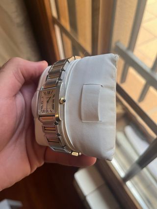 Reloj Cartier Tank Francaise Acero y Oro