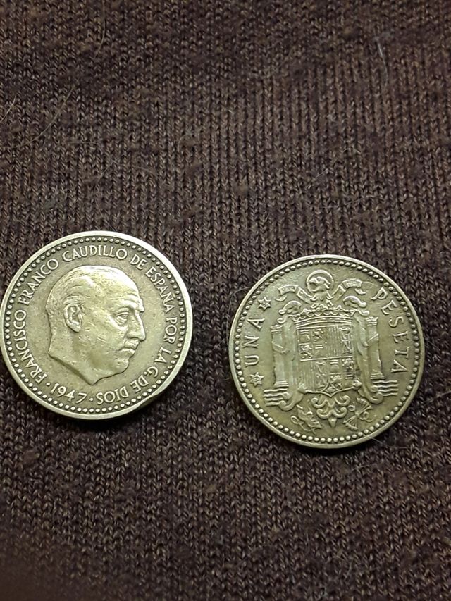 MOEDAS ANTIGAS DE 1 PT DO ANO DE 1947