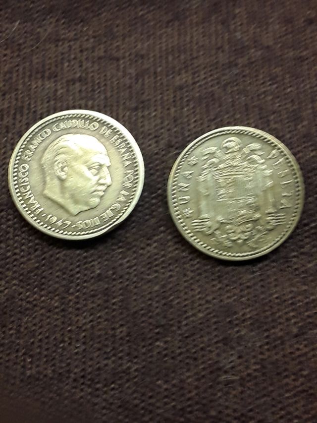 MOEDAS ANTIGAS DE 1 PT DO ANO DE 1947
