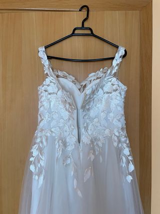 Vestido novia Marfil Barcelona