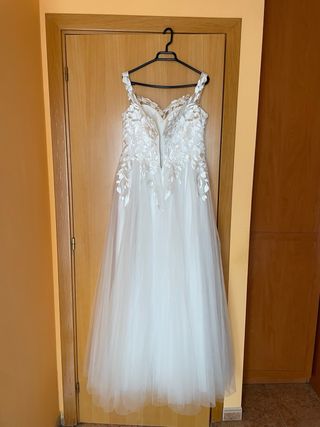 Vestido novia Marfil Barcelona