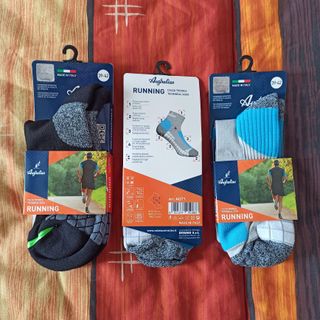 3X Calze socks  AUSTRALIAN RUNNING tg. 39 42 cross