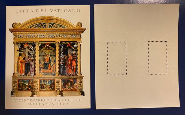 Francobolli Vaticano 2006 500° Mantegna (MNH**)
