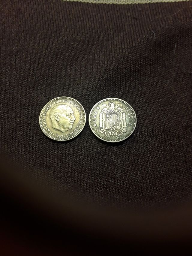 MOEDAS ANTIGAS DE 1 PT DE 1963