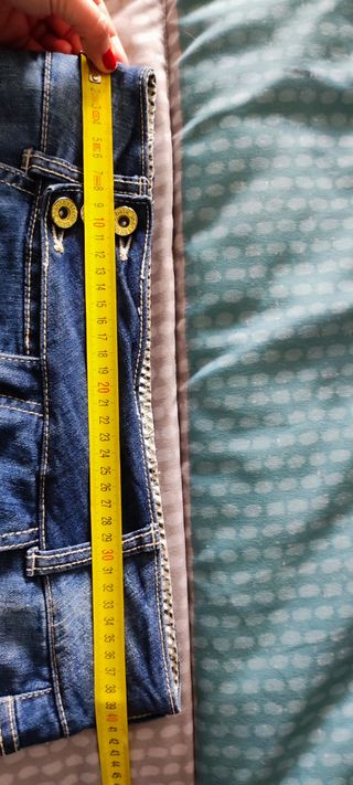 Falda vaquera M 38 de Sfera
