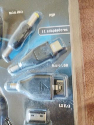 Carregador de isqueiro com adaptadores