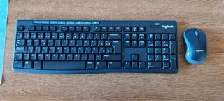 Ratón y teclado Logitech inhalanbrico