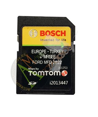 Tarjeta mapas sd ford MFD 2022-2023 europe-turkey