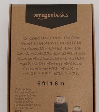 🔌 Cable mini HDMI a HDMI 1,8 m