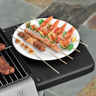 Barbecue a Gas con Coperchio, Bruciatori da 5.6kW,