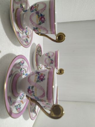 N. 4 tazzine da collezione decorate a mano Paris R