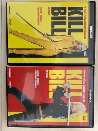 DVD Kill Bill 1 y 2
