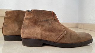 Botines camperos de piel