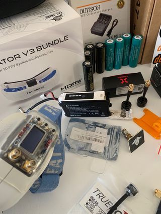 Drone Fpv 6s TBS con gafas FatShark