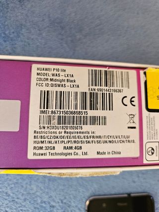 Telefono cellulare Huawei P10 Lite