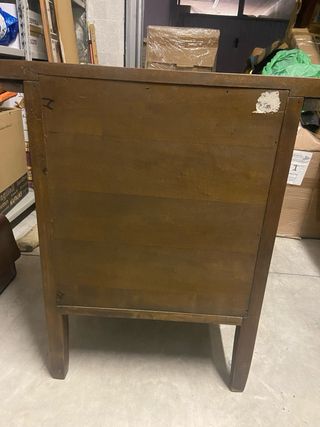 Comodini arte povera legno