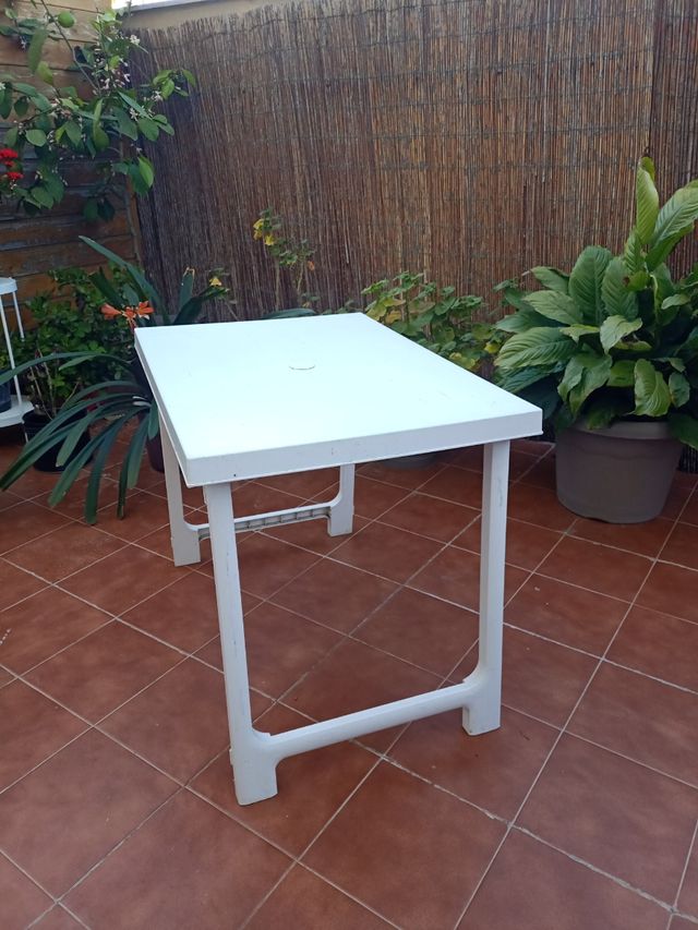 Mesa PVC plegable