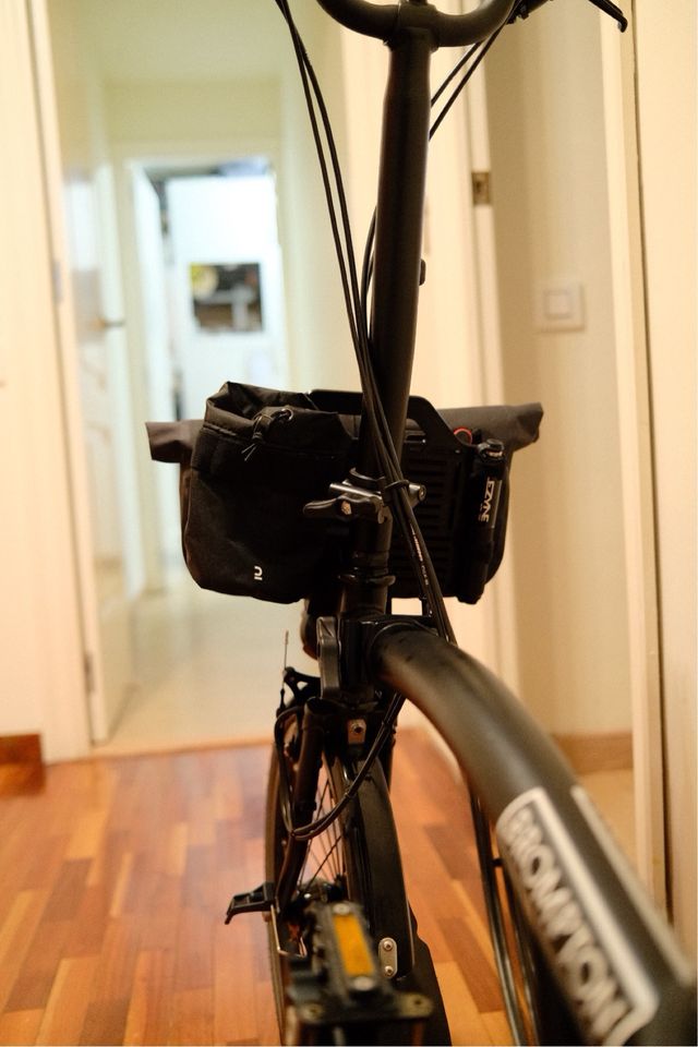 Adaptador brompton Ortlieb accesory bag