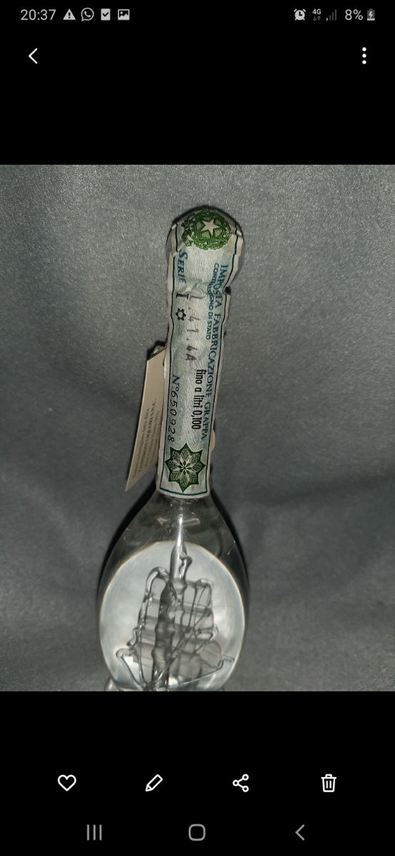 veliero in bottiglia