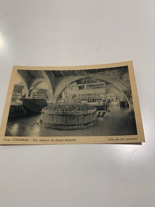 8POSTALES CASA CODORNIU . AÑOS 60