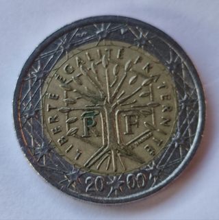 MONEDA 2 EUROS ARBOL DE LA VIDA 2000