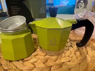 Moka Caffettiera verde 3 tazze 🇮🇹☕️