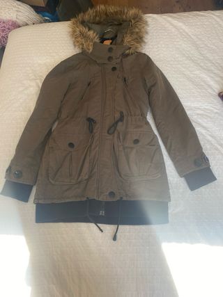 Parka verde militar