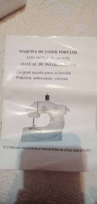 Máquina de coser portátil 