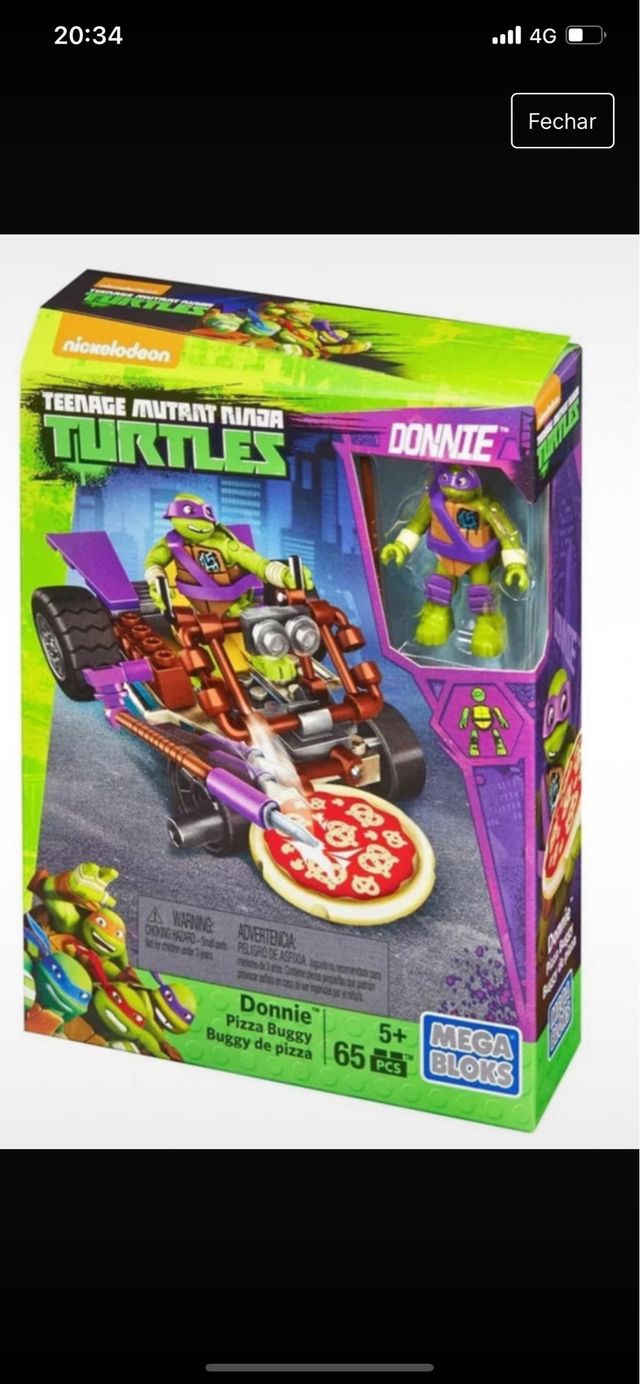 Lego tartarugas ninja