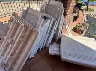 Mesa terraza extensible