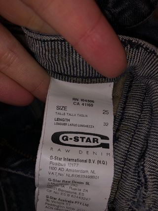 Pantalón tejano G-STAR