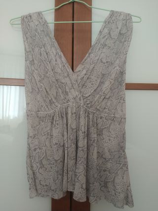 Blusa seda Massimo Dutti