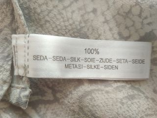 Blusa seda Massimo Dutti