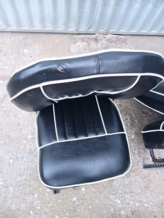 Asientos coche clásico MG